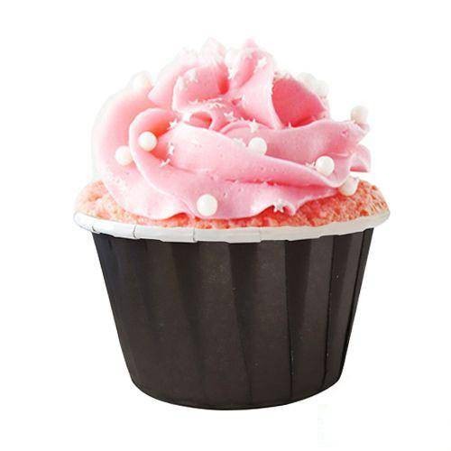 Siyah Muffin Kek Kapsülü 25 adet