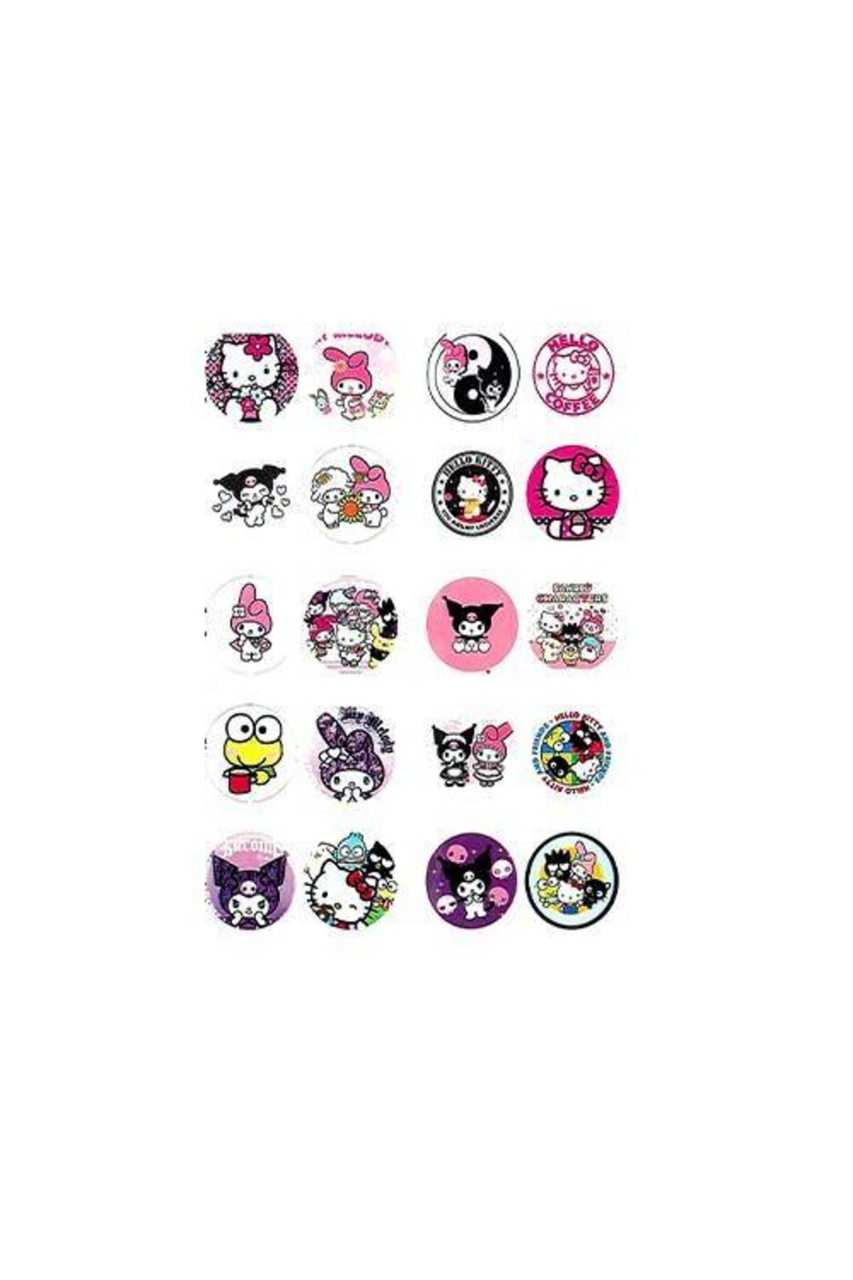 Sticklerlı Kuromi Boyama Kitabı 16 Sayfa