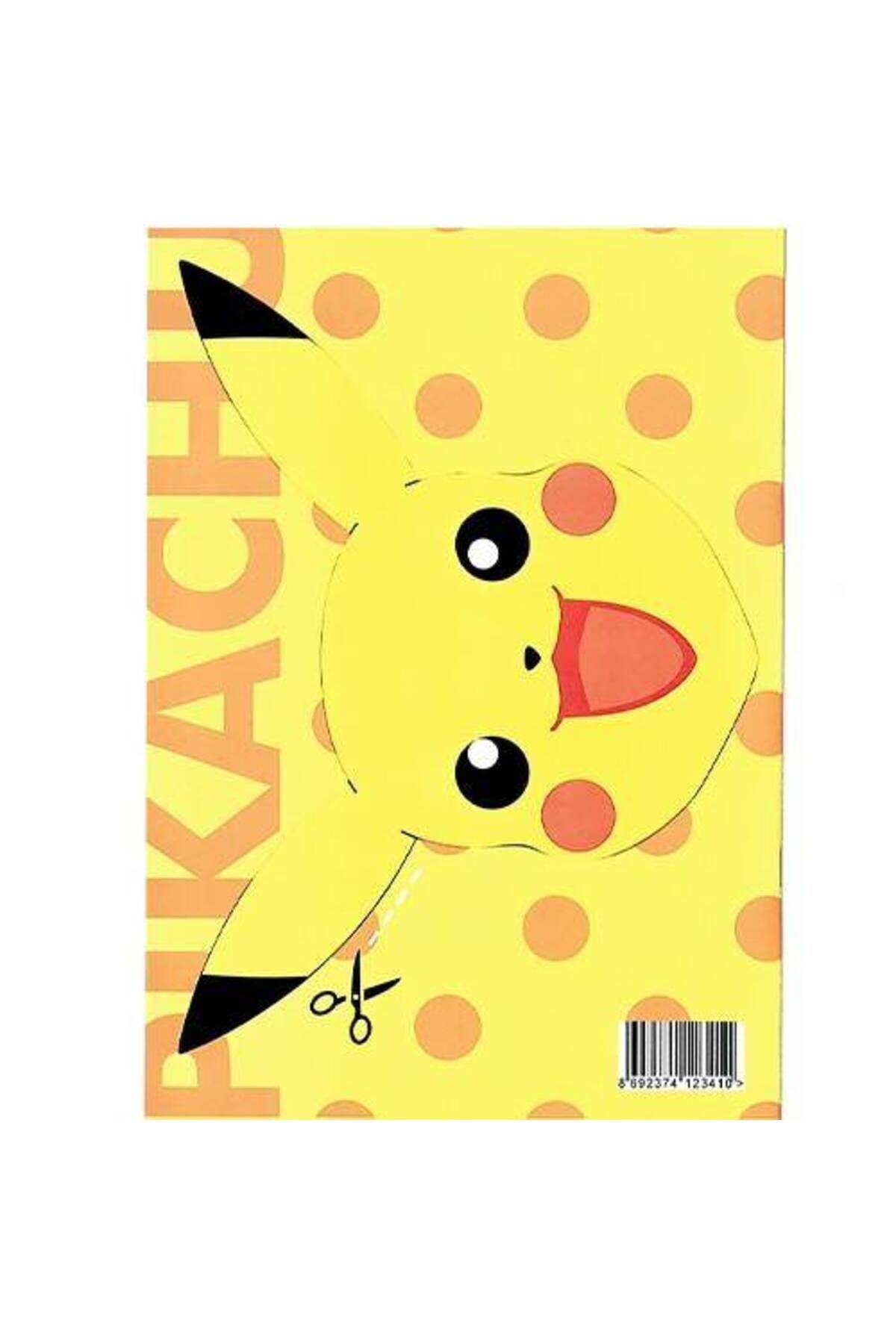 Stickerlı Pokemon Boyama Kitabı 16 Sayfa