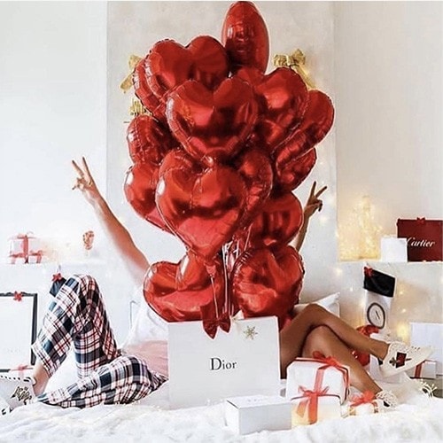 Kalpli Uçan Balon Demeti 30 Adet Mağazadan 