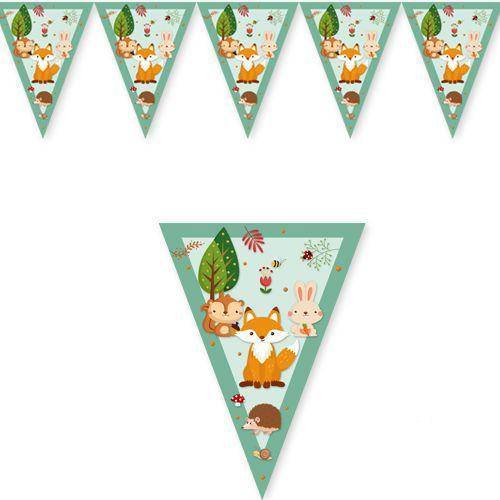 Orman Temalı Flama Bayrak 2 Metre