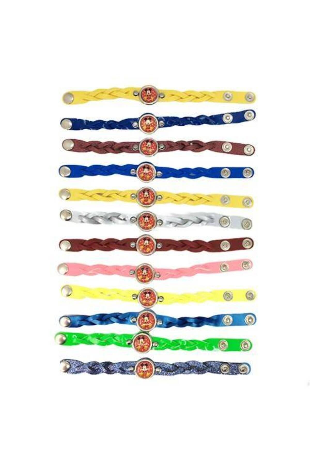 Mickey Mouse Bileklik (6 Adet)