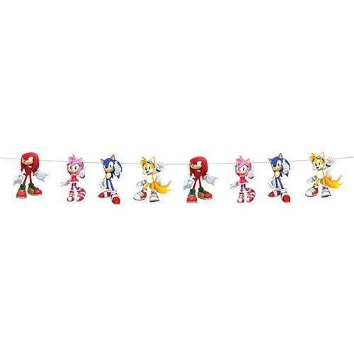 Sonic Boom Dekoratif Banner 150x18 cm