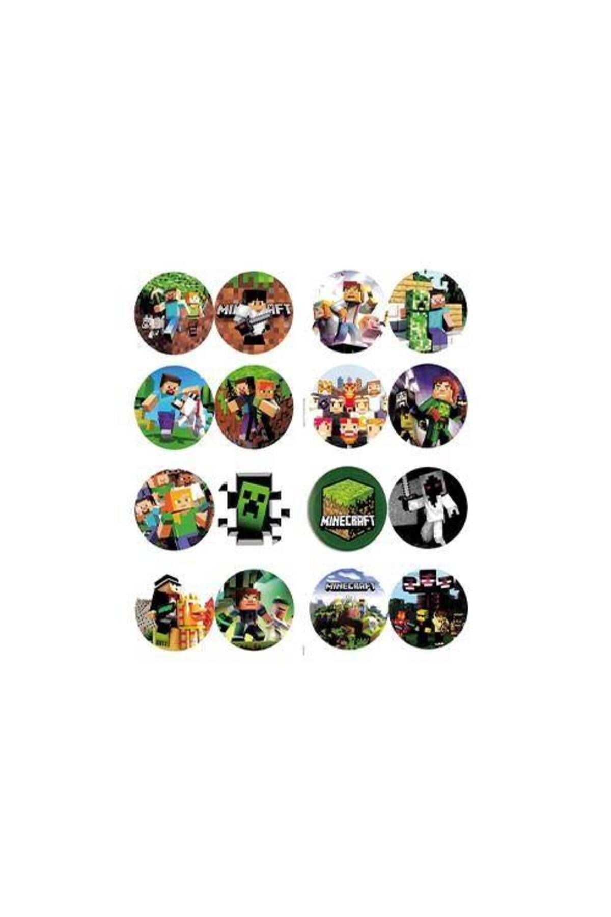 Minecraft Boyama Kitabı Stickerlı (16 Sayfa)