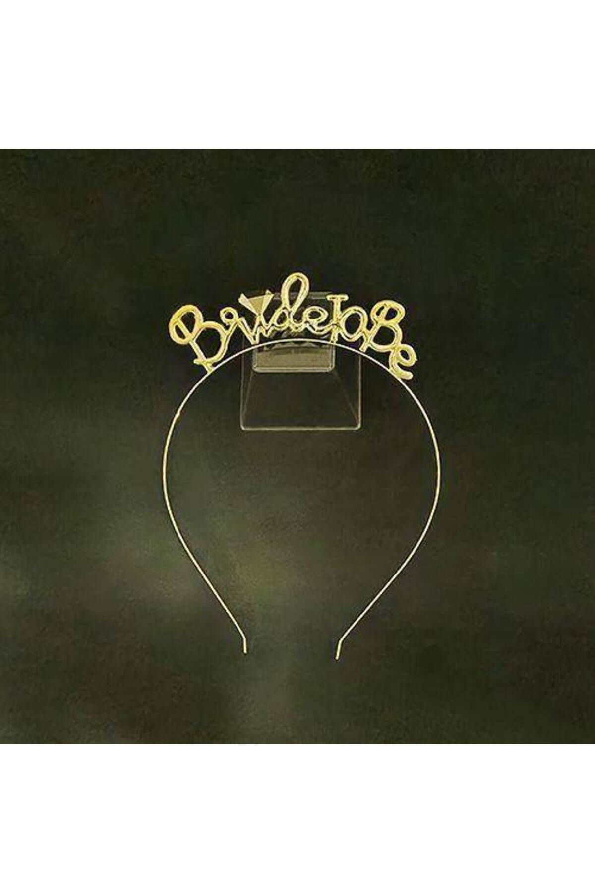 Bride To Be Metal Taç Gold