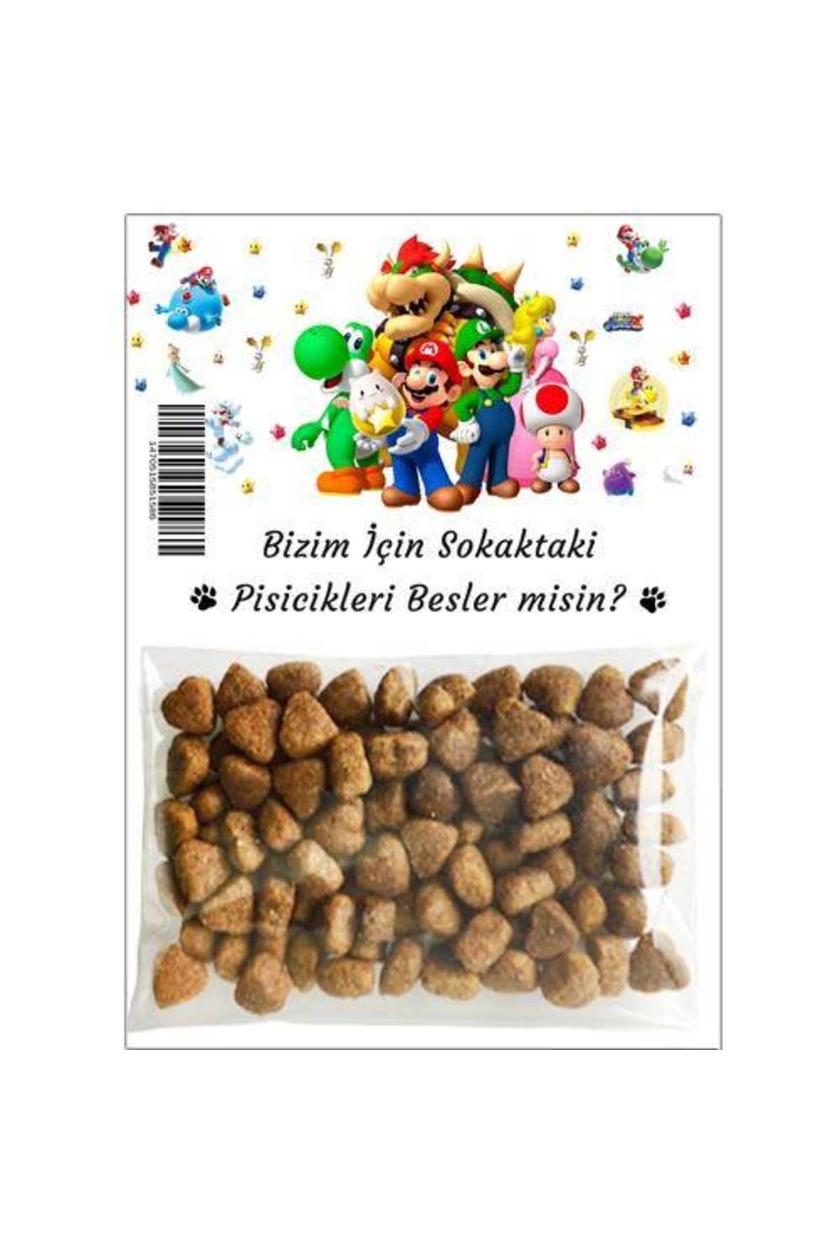 Süper Mario Hediyelik Kedi Maması 5 Adet