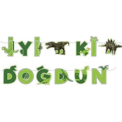 Jurassic Dinozor İyi Ki Doğdun Yazısı 230 cm