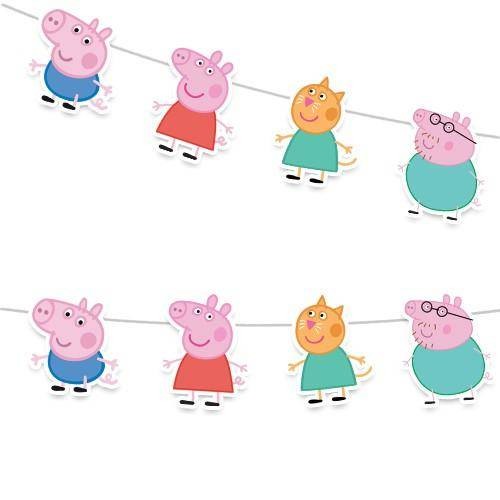Peppa Pig Dekoratif Banner 150x19 cm