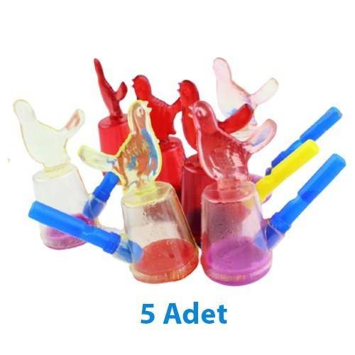 Pinyata İçi Sulu Kuş Sesi Oyuncak 5 Adet