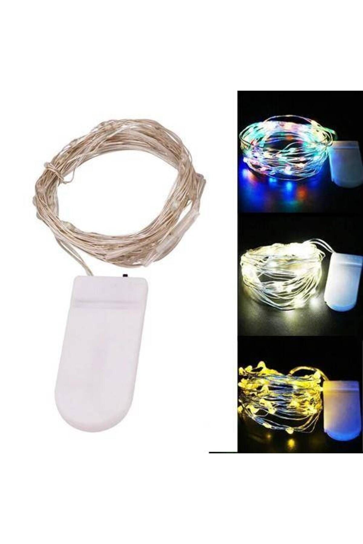 3 Metre Kendinden Pilli Peri Led Işık Gün Işığı 1 Adet