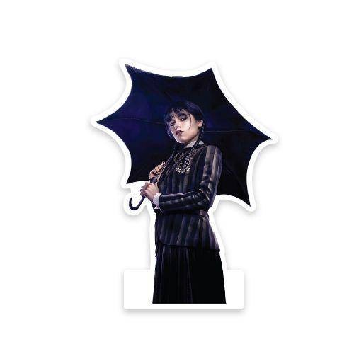 Wednesday Addams Ayaklı Pano Şemsiye 32x24 cm