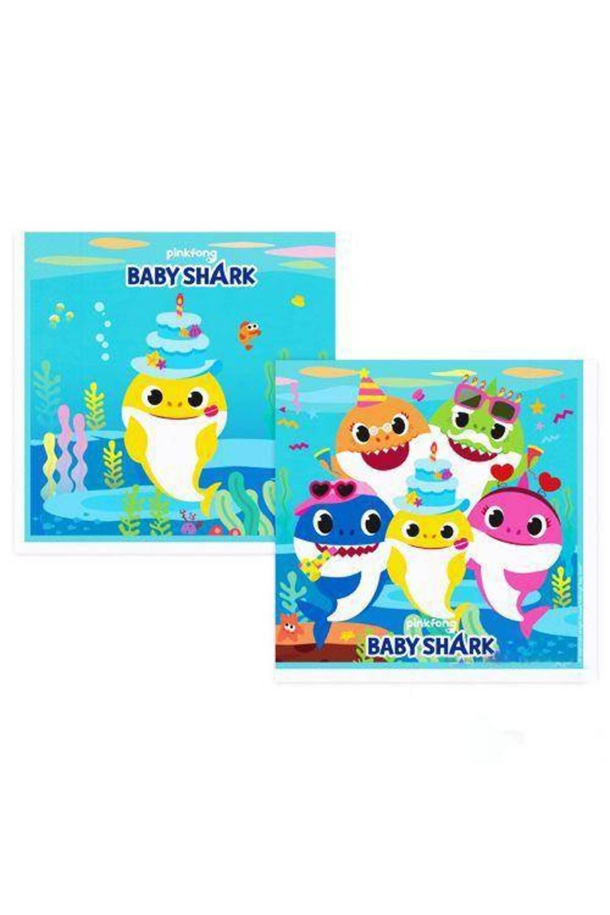 Baby Shark Peçete (16 Adet)