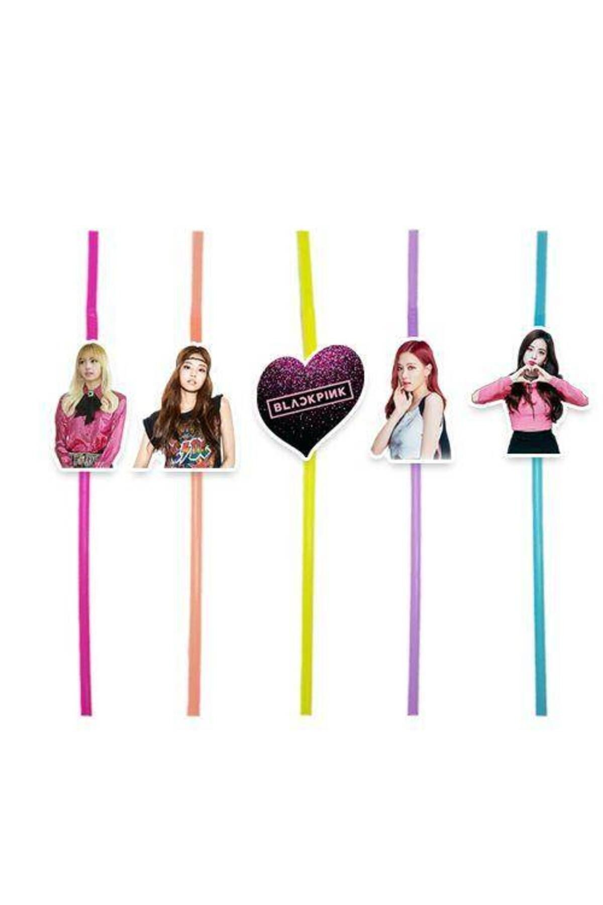 Black Pink Artistik Pipet (10 Adet)