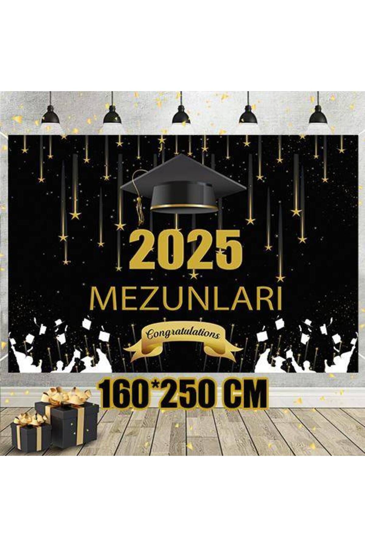 Mezuniyet Arka Fon Afişi 160*250 Cm