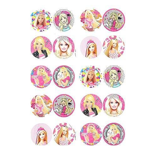 Barbie Stickerlı 16 Sayfa Boyama Kitabı
