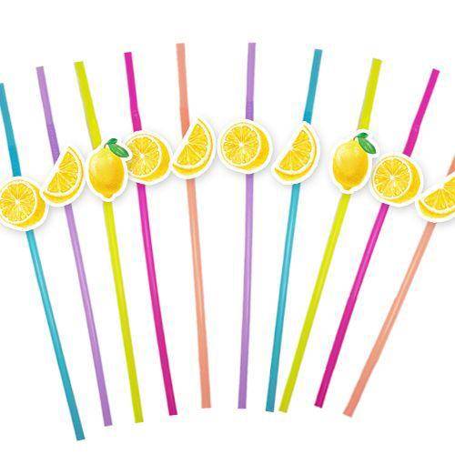 Limon Temalı 10'lu Artistik Pipet