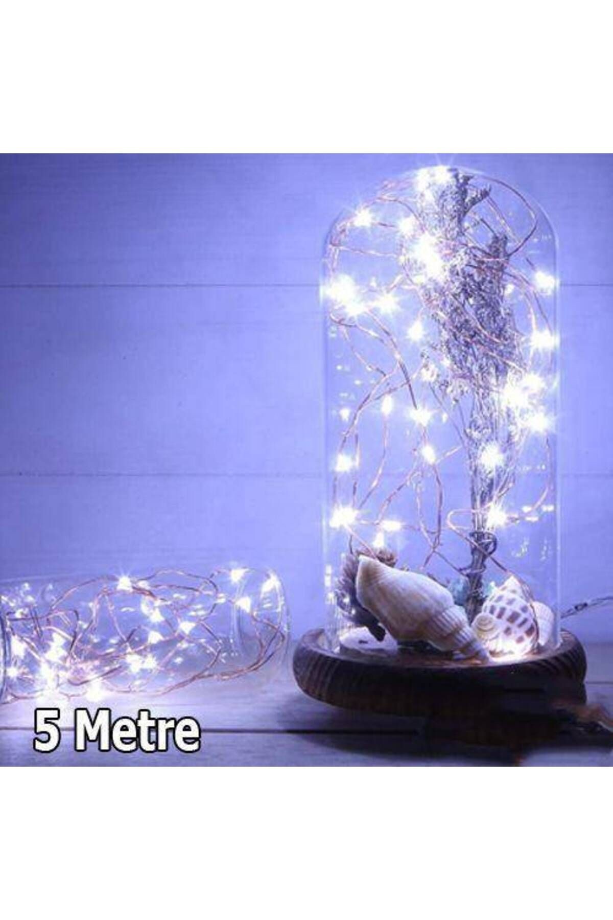 5 Metre Beyaz Peri Led Işık