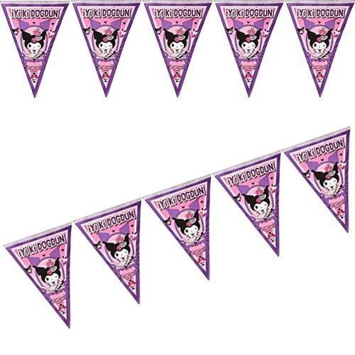 Kuromi Flama Bayrak 2 Metre
