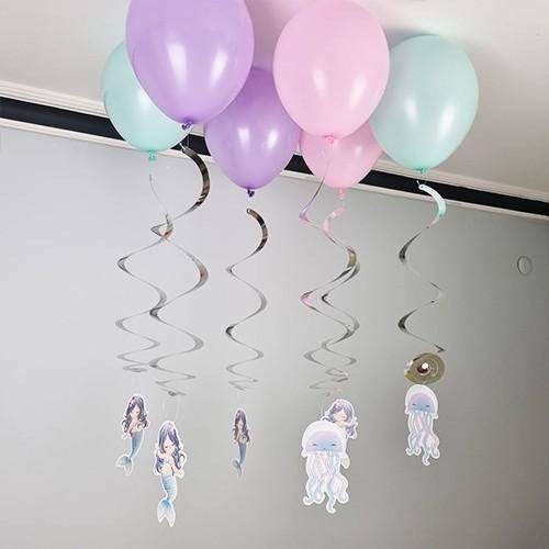 Deniz Kızı Little Balonlu Tavan Süsü 6'lı