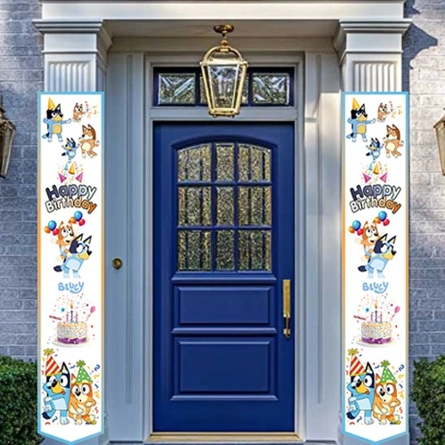 Bluey Kapı Afişi 160*30 cm
