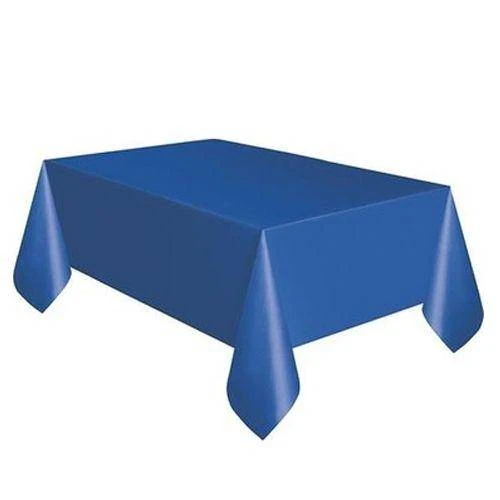 Lacivert Plastik Masa Örtüsü 137x183 cm