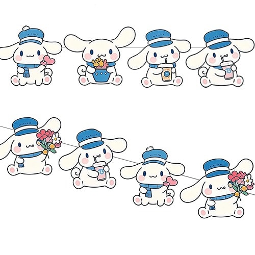 Cinnamoroll Dekoratif Banner 17x160 cm