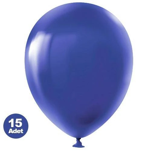 Mavi Balon 15 Adet
