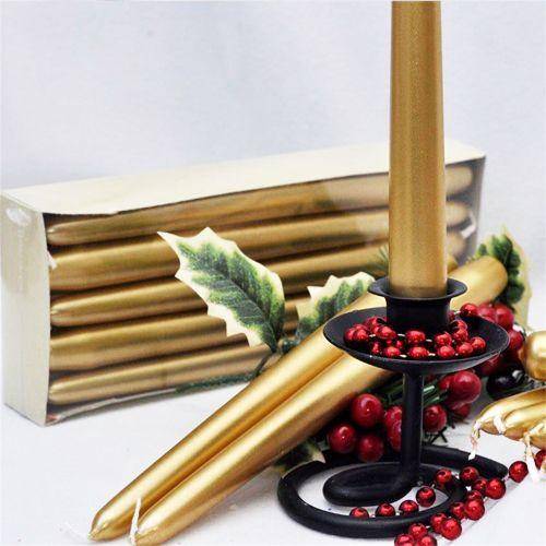 Gold Şamdan Mumu 2 Adet 23 cm