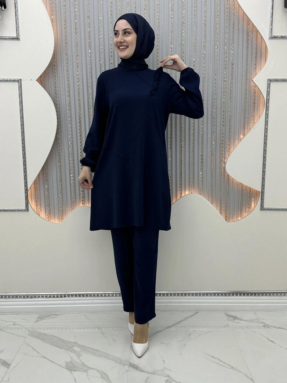 Gülçin Pantolonlu Takım