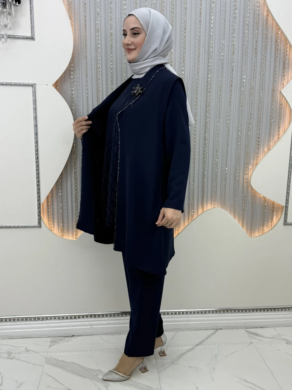 Şehnaz Pantolonlu Takım