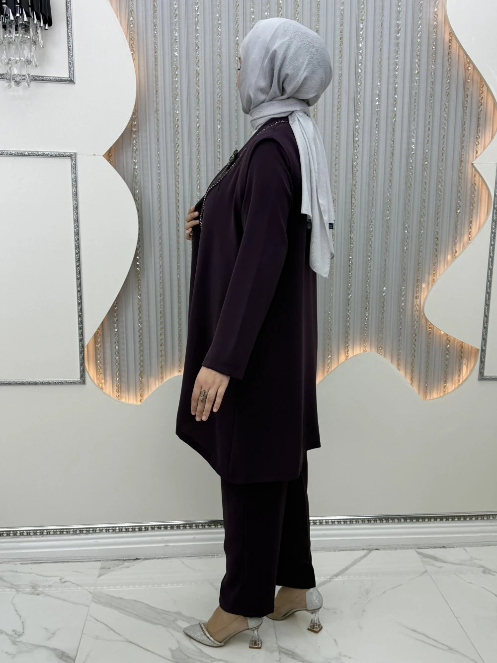 Şehnaz Pantolonlu Takım