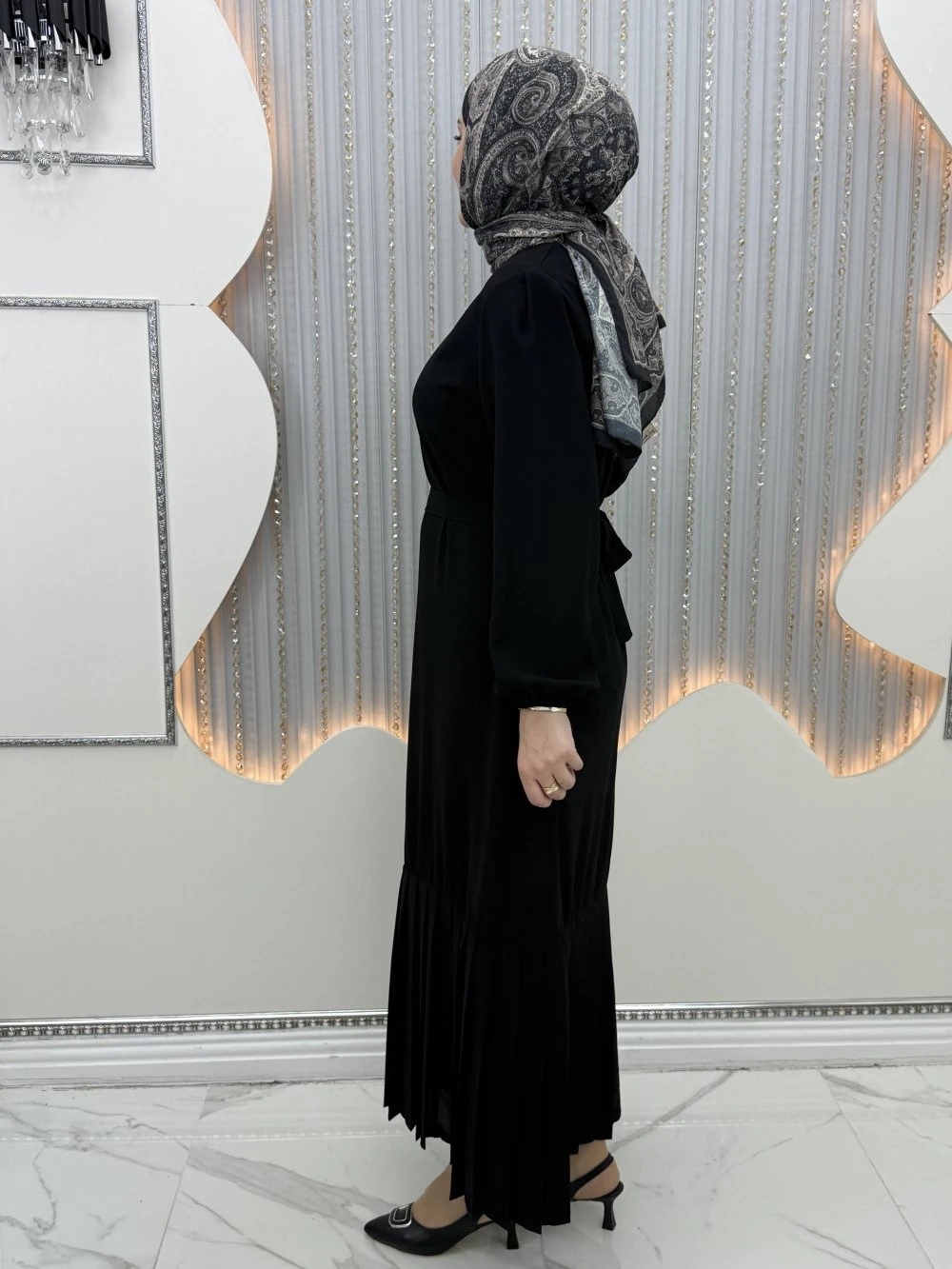 Piliseli düşsel elbise