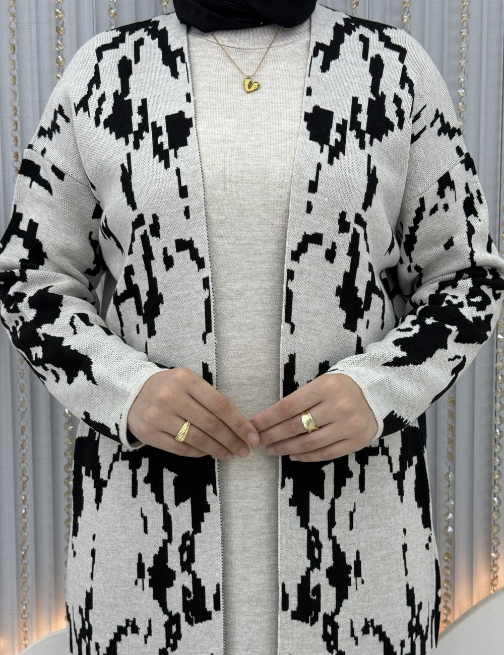 Ayperi Elbiseli Hırka