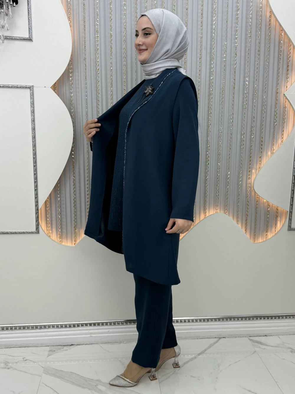 Şehnaz Pantolonlu Takım