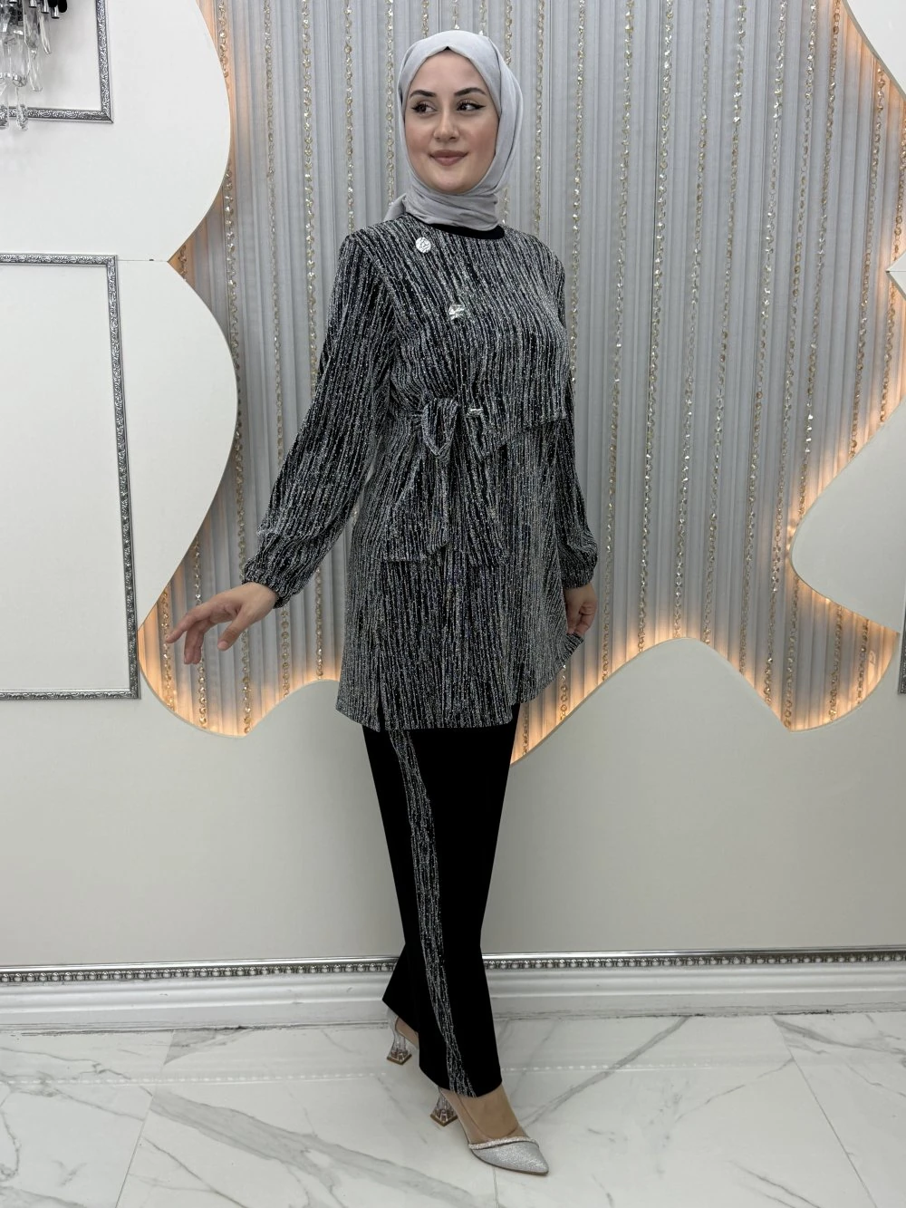 Pullu Pantolonlu Takım