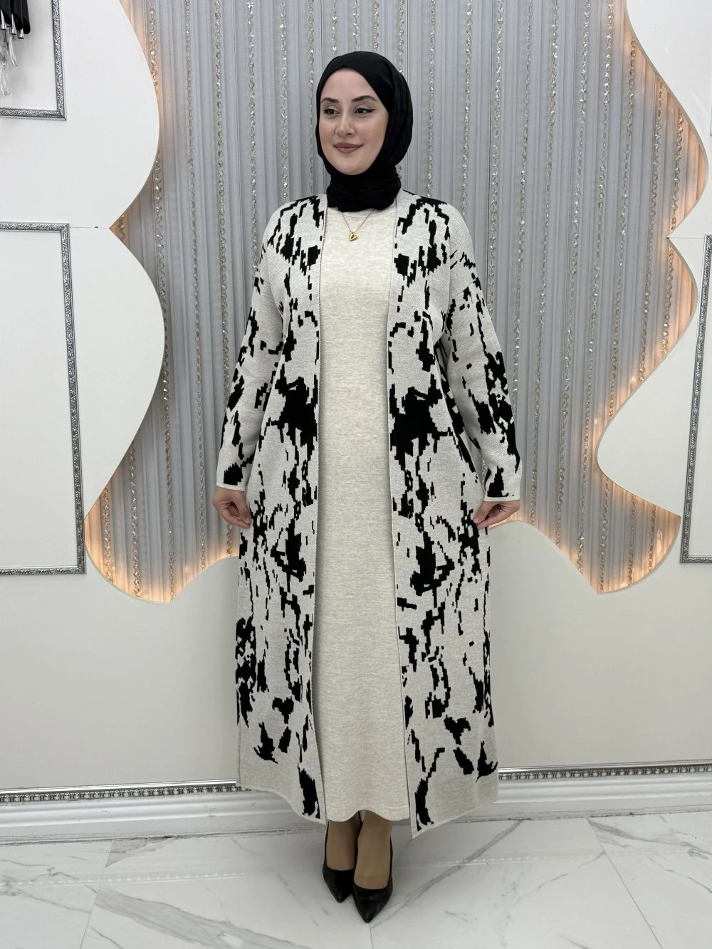 Ayperi Elbiseli Hırka