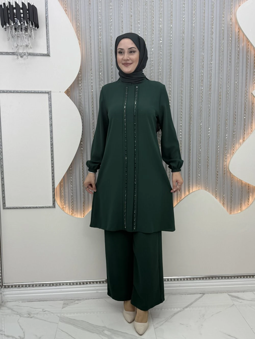 Çift taraf taşlı takım