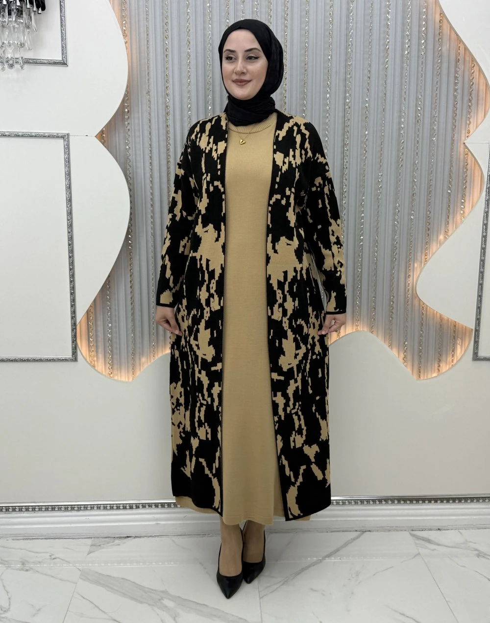 Ayperi Elbiseli Hırka