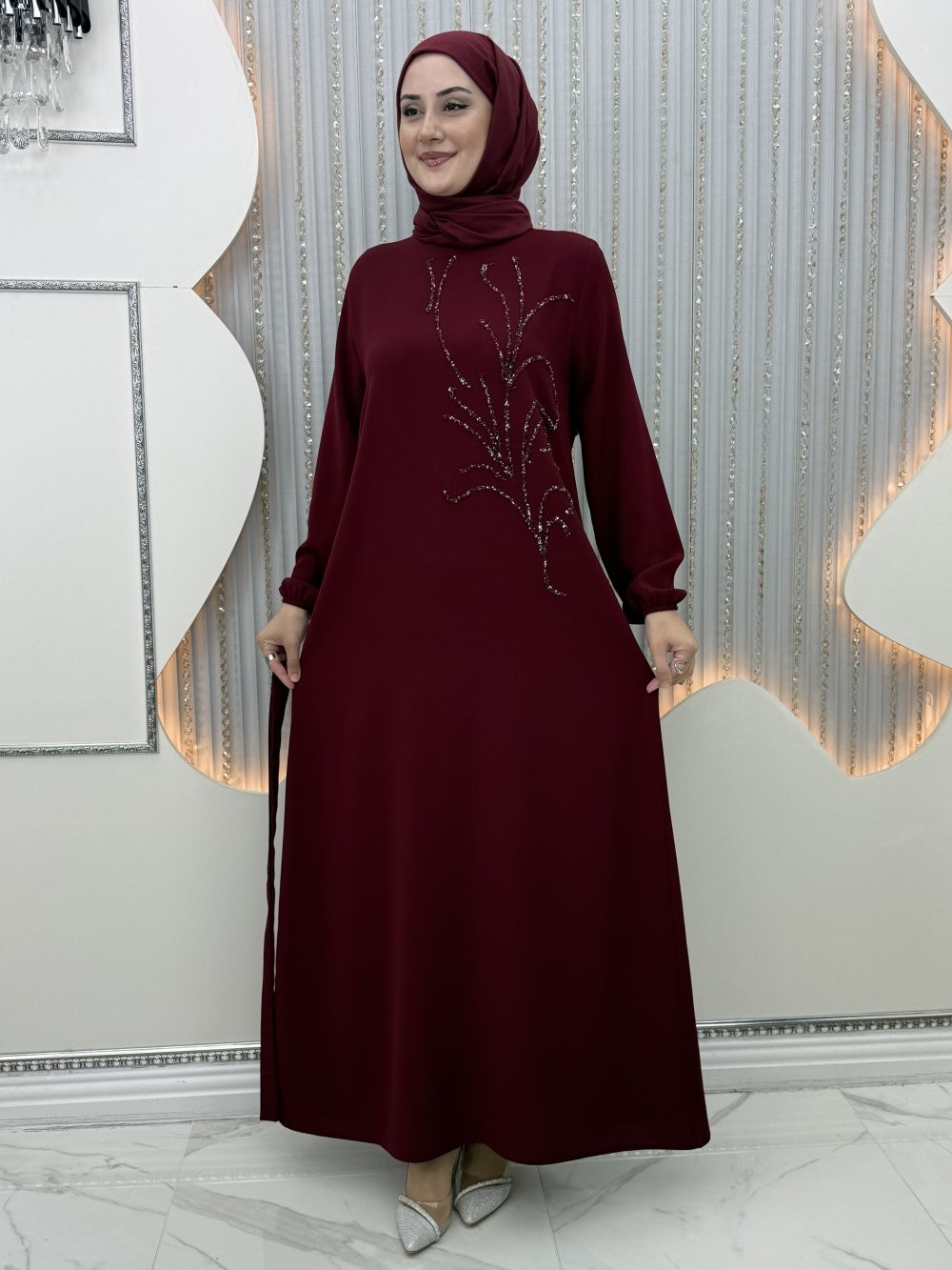 Tabya Abiye Bordo
