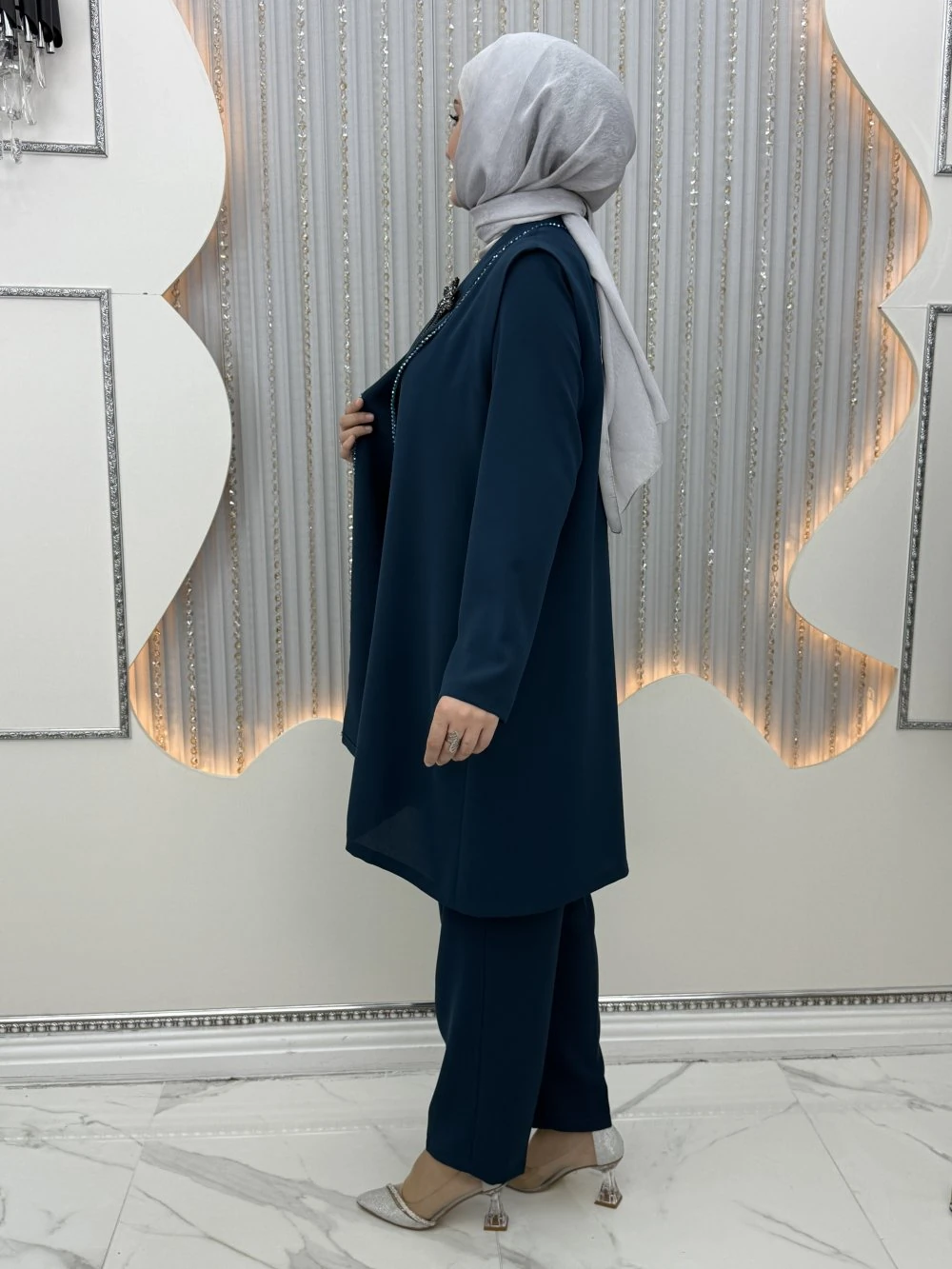 Şehnaz Pantolonlu Takım