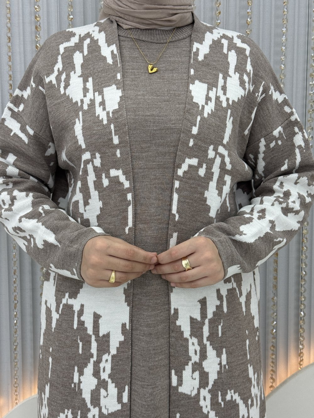 Ayperi Elbiseli Hırka