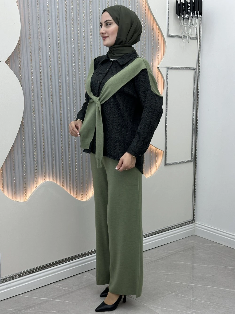 Gönül Pantolonlu Takım