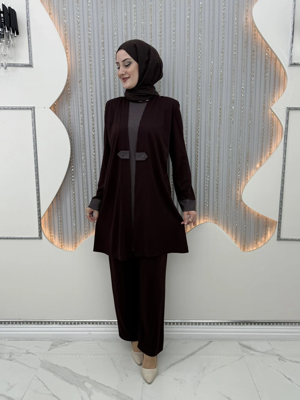 Yasemin Pantolonlu Takım