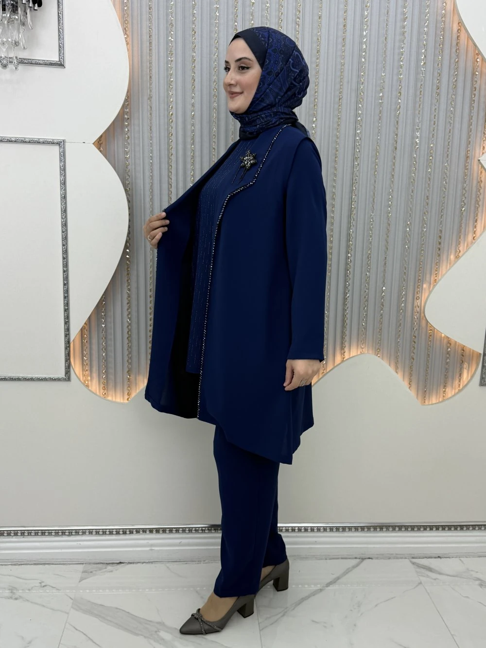 Şehnaz Pantolonlu Takım