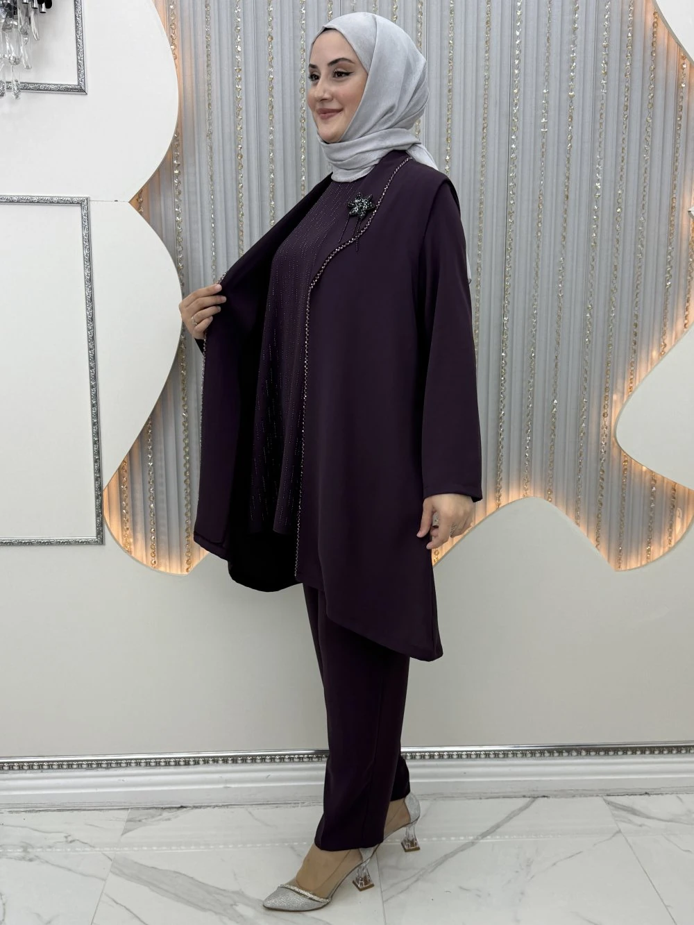 Şehnaz Pantolonlu Takım