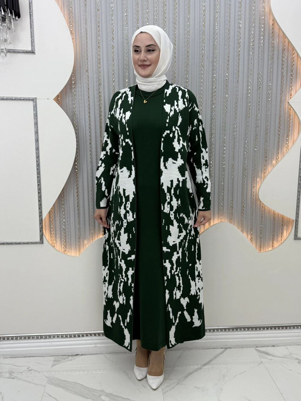 Ayperi Elbiseli Hırka