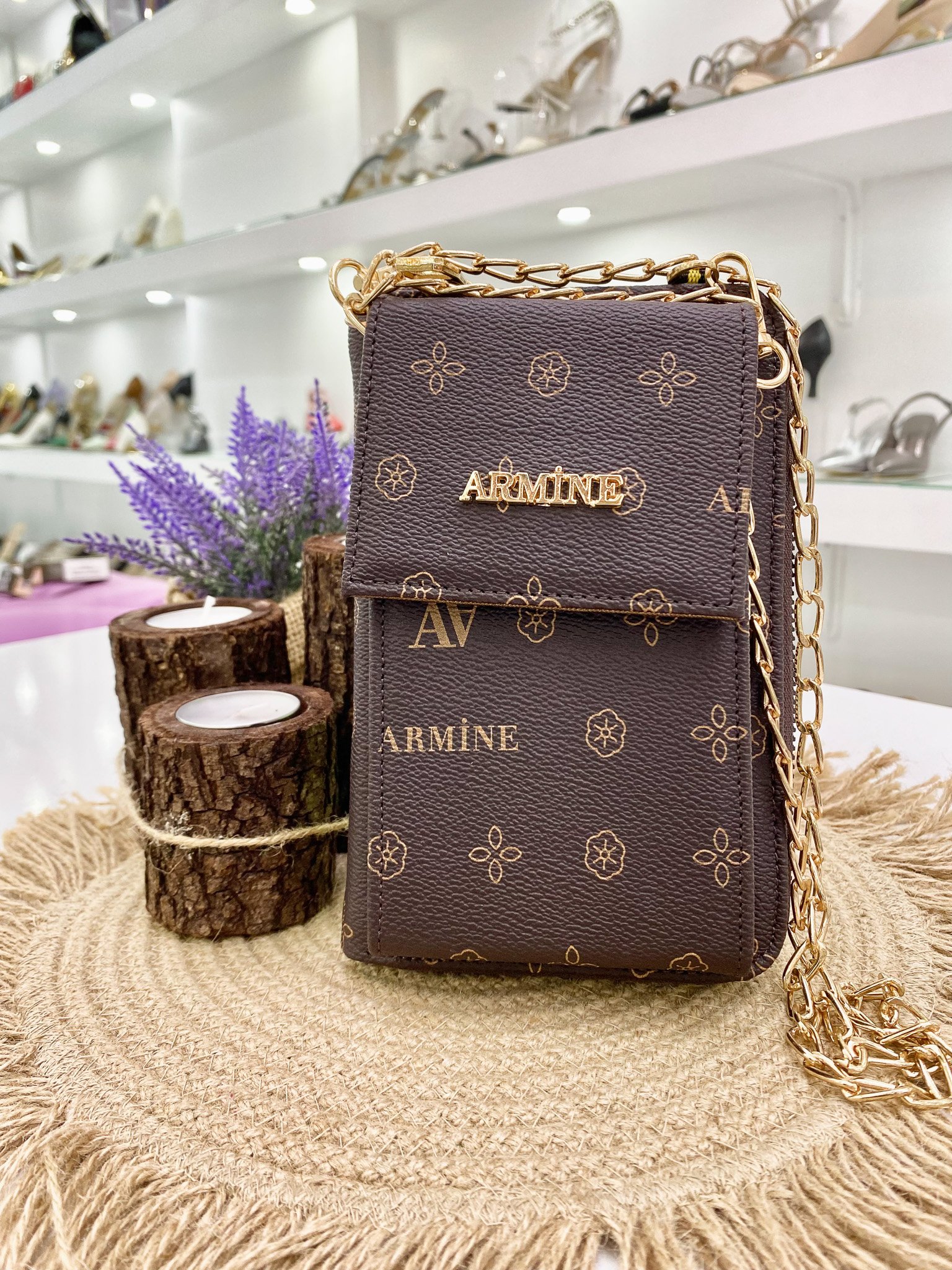 Armine 265 Mini El/Omuz Askılı Cüzdan Çanta