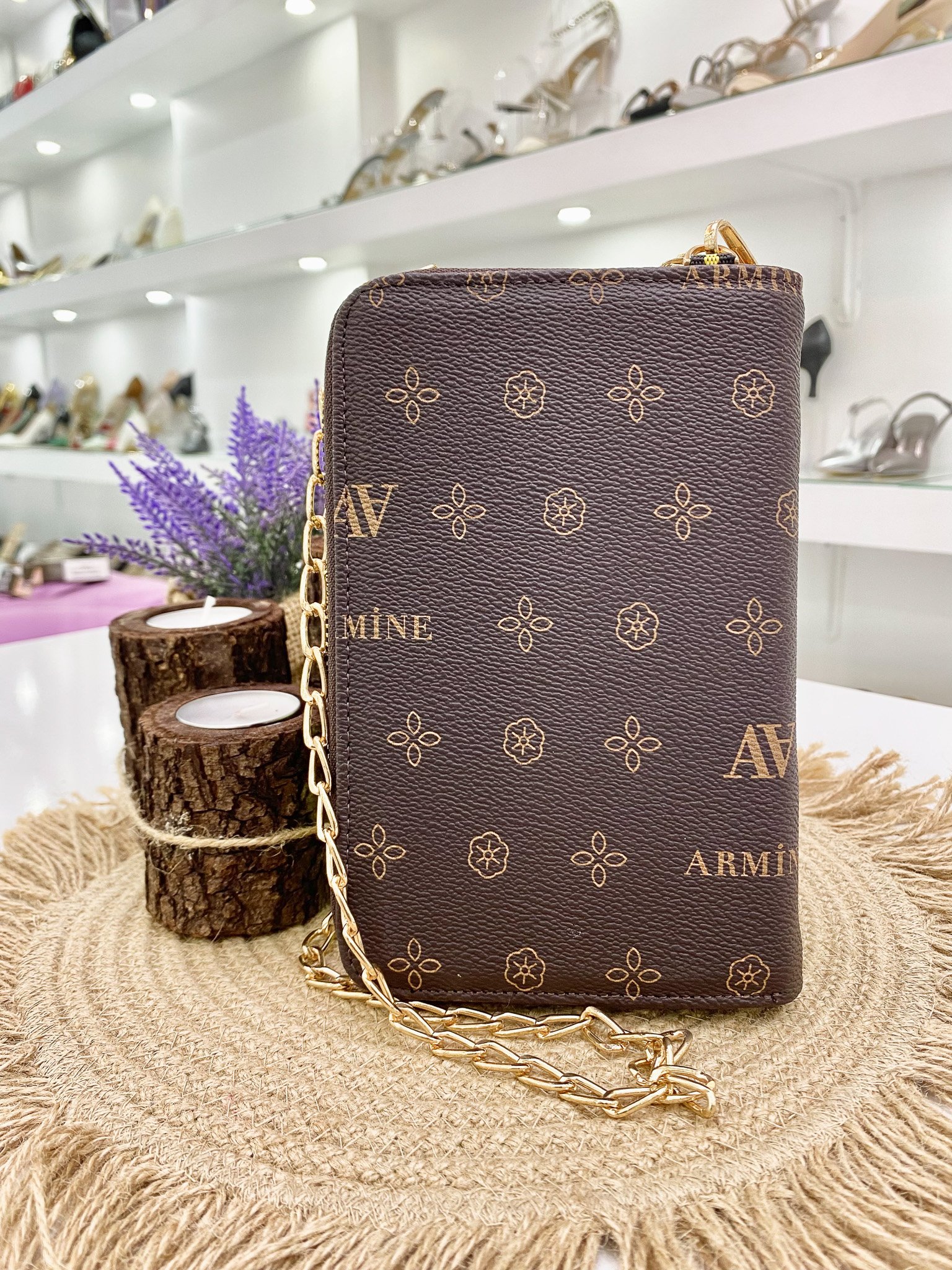 Armine 265 Mini El/Omuz Askılı Cüzdan Çanta