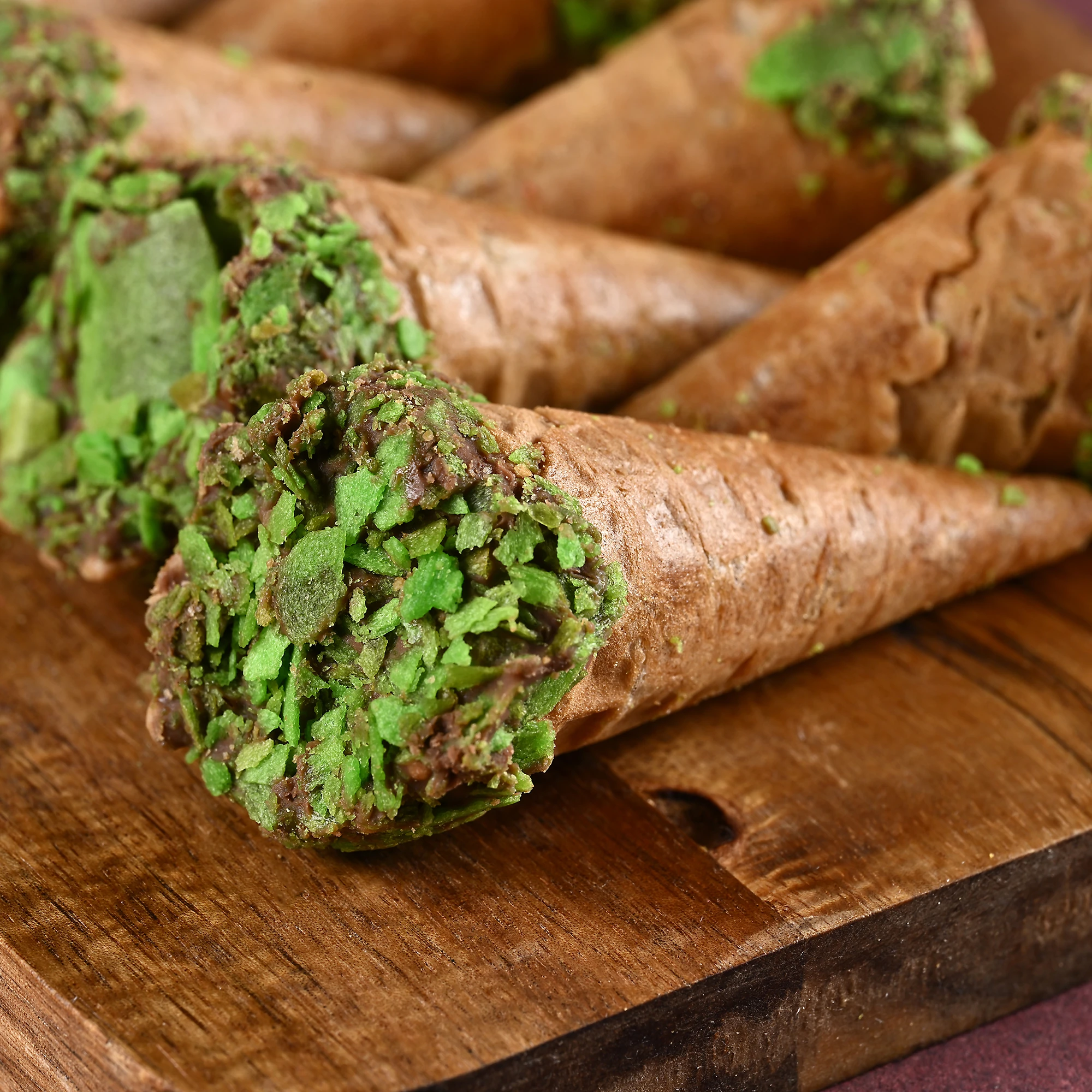 Çikolatalı Elmalı Kornet