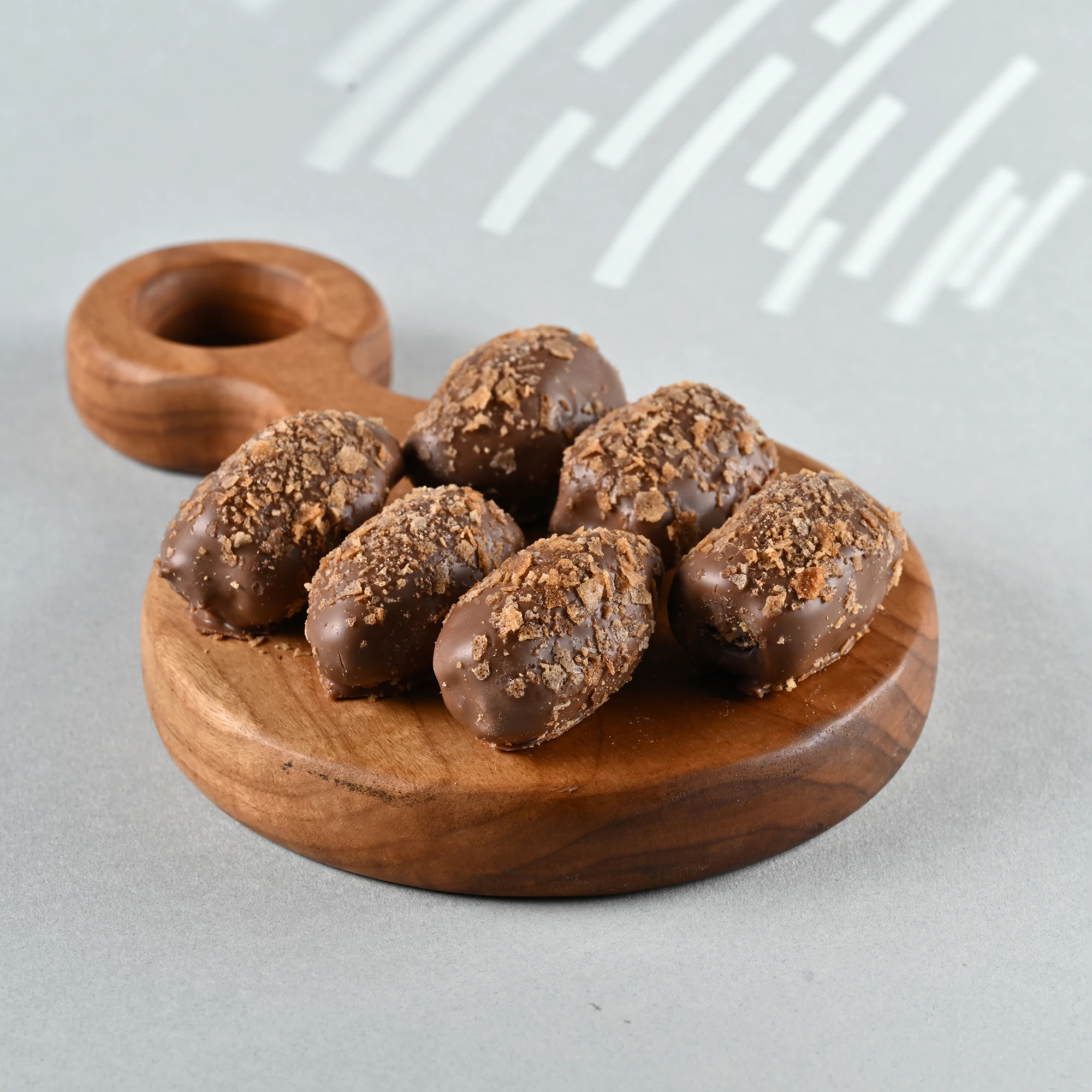 Sütlü Çikolatalı Tahinli Hurma